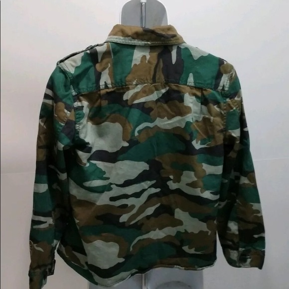 JCrew Mercantile Camouflage Shirt Jacket Men’s M - Picture 3 of 6